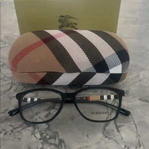 Burberry Black Glasses frame with Case and box